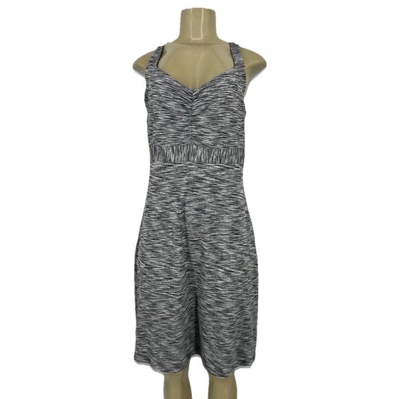 Prana XL Women Pullover Build In Bra Dress Active Grey Stretchy L6 - Picture 1 of 8